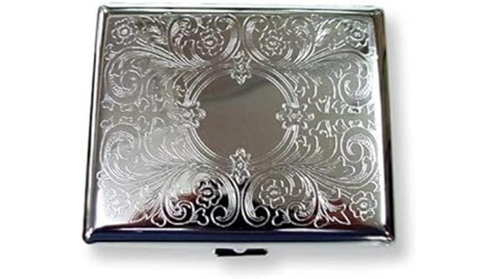 victorian style rfid cigarette case
