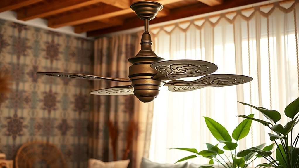 vintage boho ceiling fans