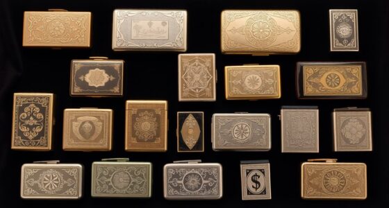 vintage cigarette case collection