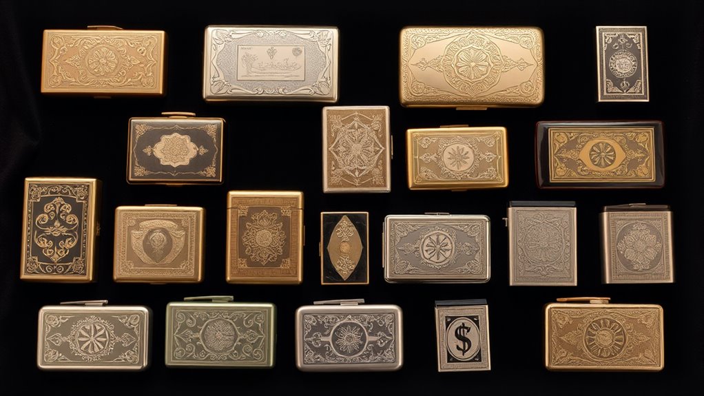 vintage cigarette case collection