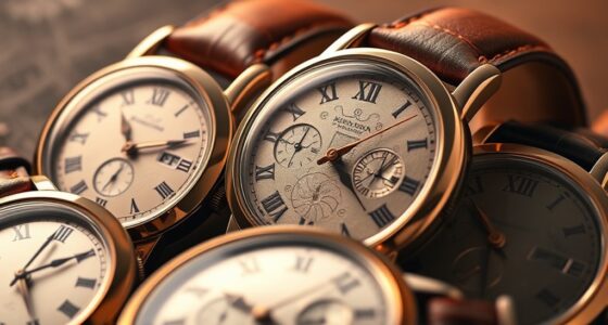vintage inspired classic timepieces