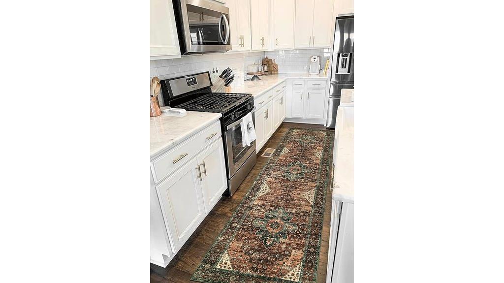vintage runner rug size