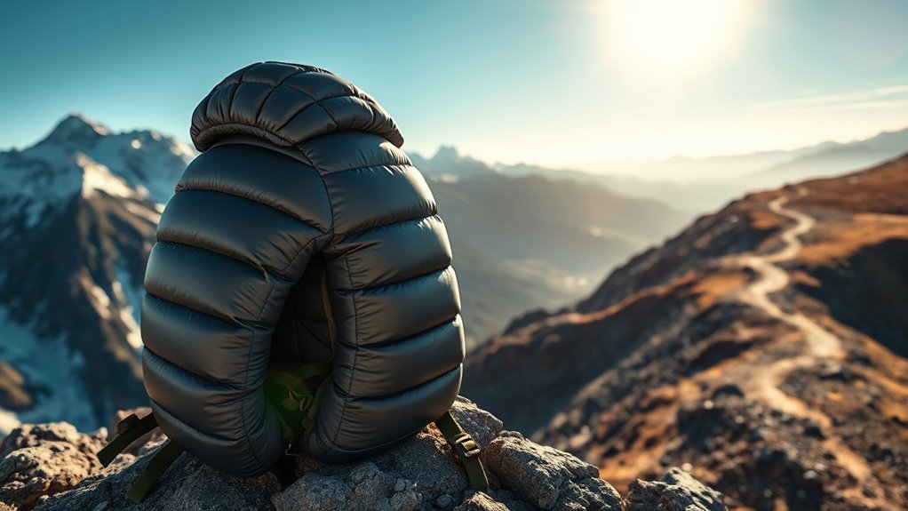 warm durable packable insulation