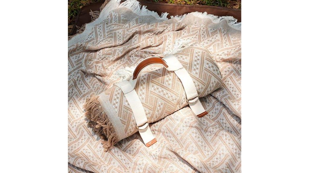waterproof boho picnic blanket