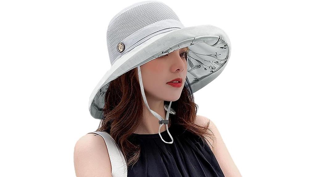 wide brim uv sun hat