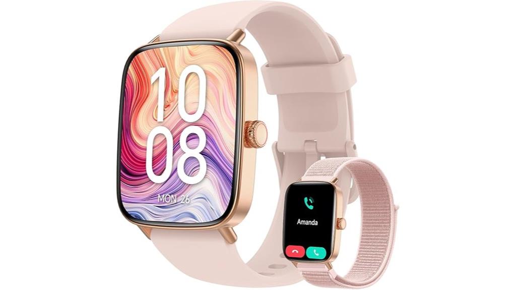 women s call fitness smartwatch