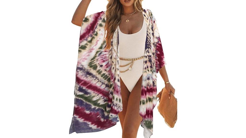 women s casual kimono coverup