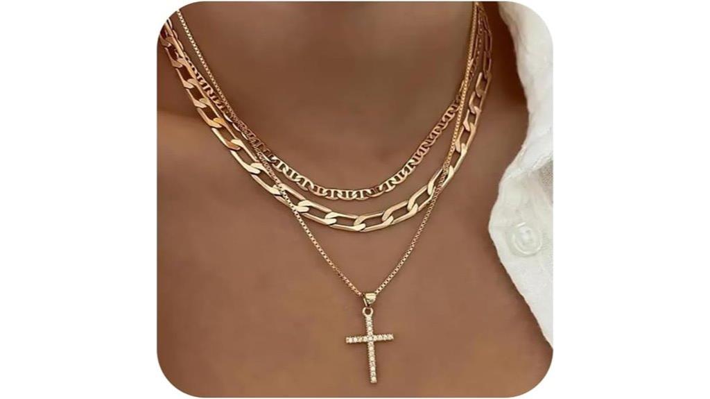 women s cross necklace