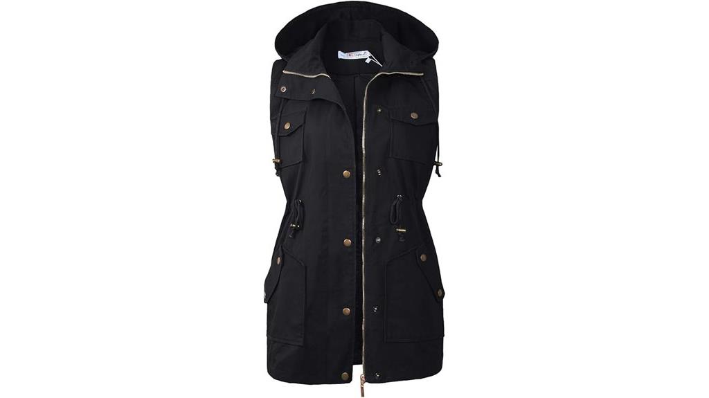 women s military sleeveless vest