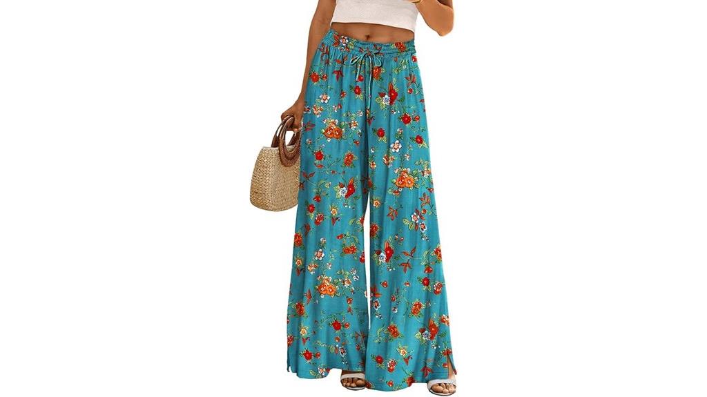women s summer boho palazzo pants