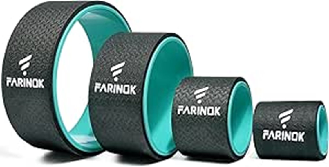 yoga wheel set