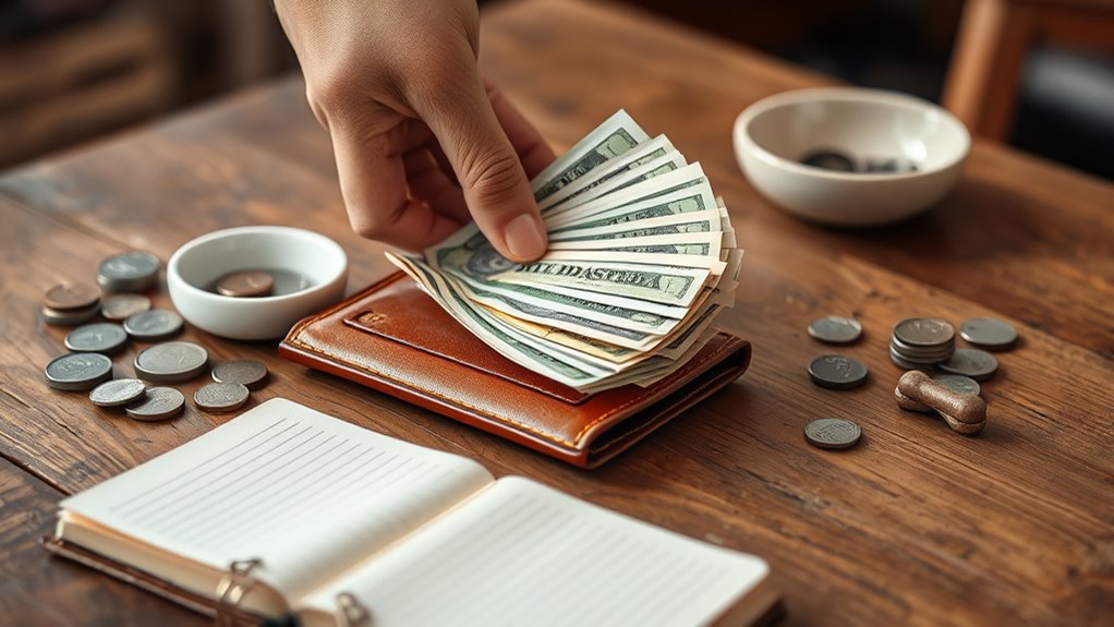 cash controls spending habits