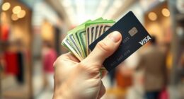 cash or card spending