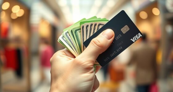 cash or card spending