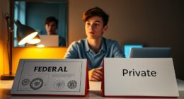 comparing federal and private loans