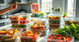 cook multiple meals ahead