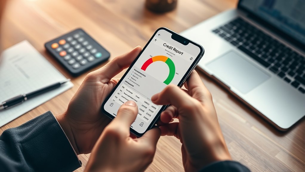 credit report and score