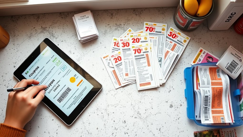 maximize savings with digital coupons