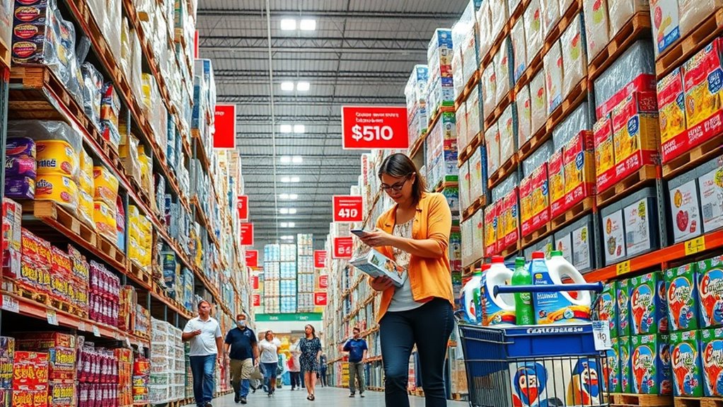 maximize warehouse store savings