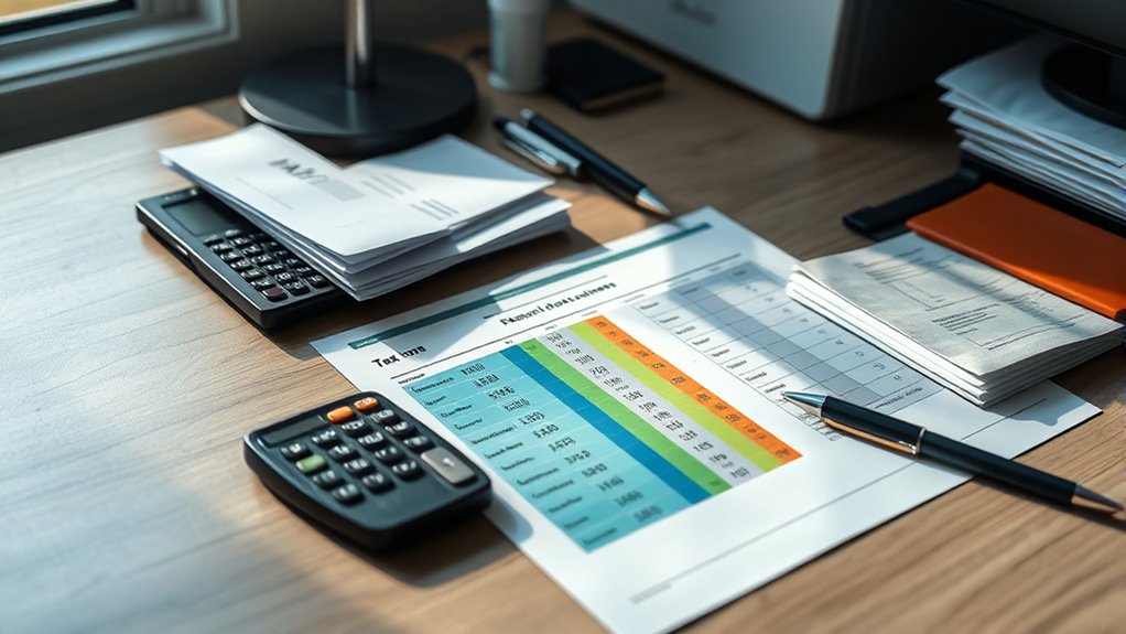 tax brackets and deductions