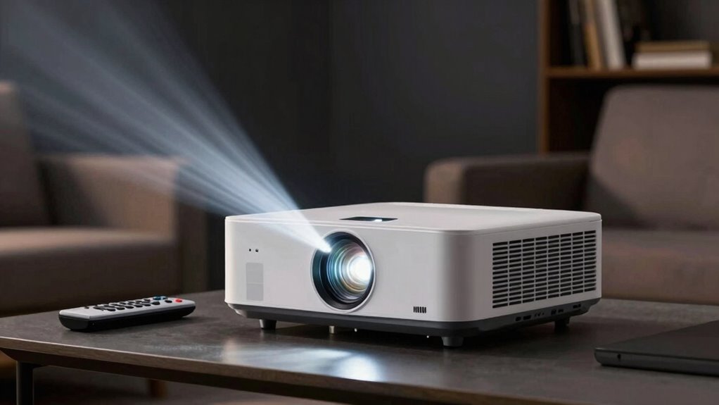 adjust projector brightness wisely
