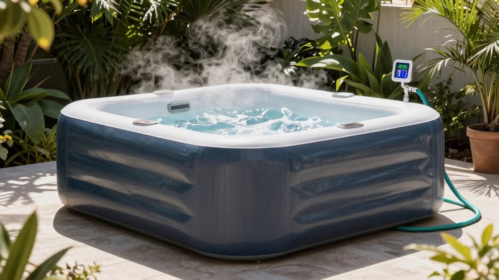 affordable hot tub operation