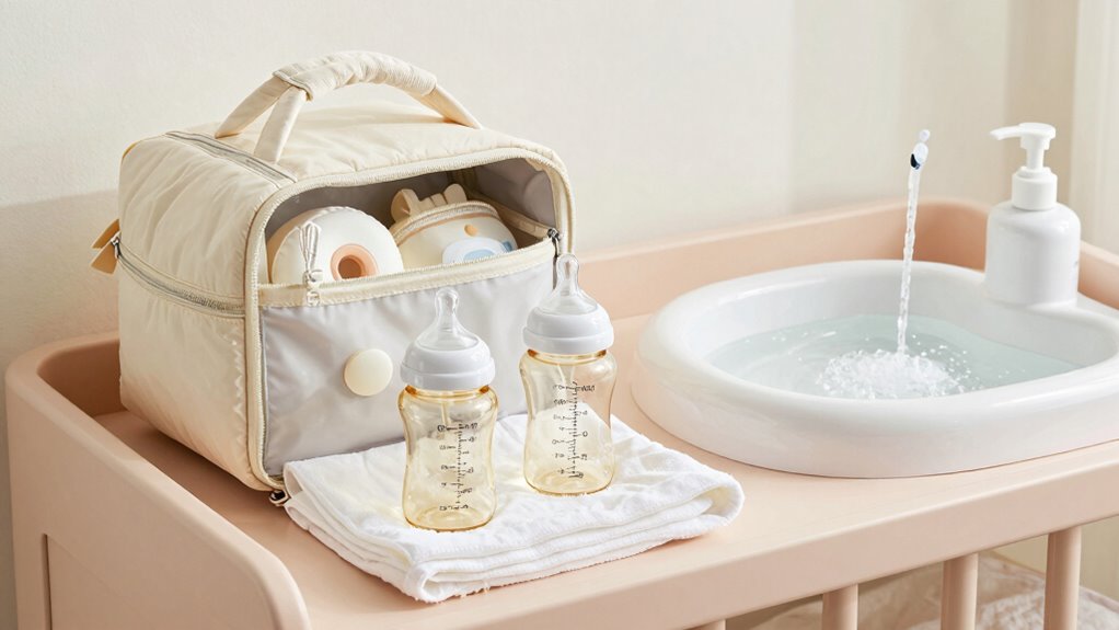 baby item cleaning step by step