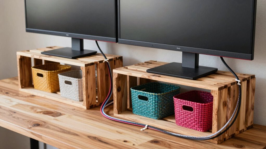 budget friendly workspace organization