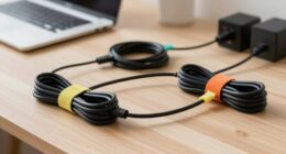 cable organization for safety