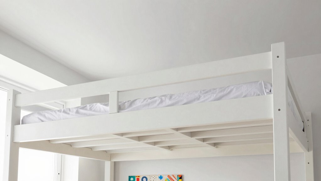 ceiling height for loft beds