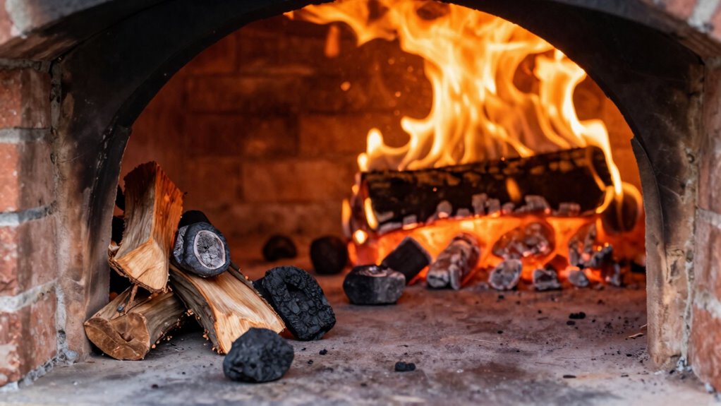 charcoal enhances smoky flavor