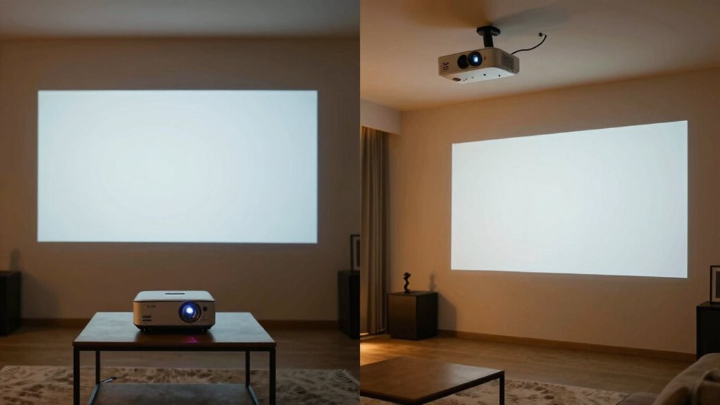 choosing projector types for rooms