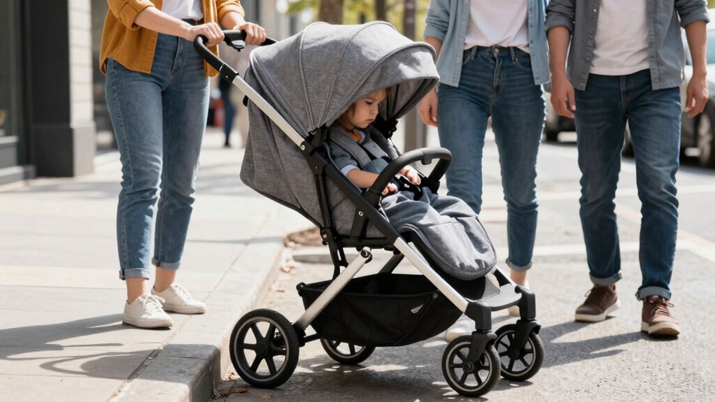 choosing stroller width carefully