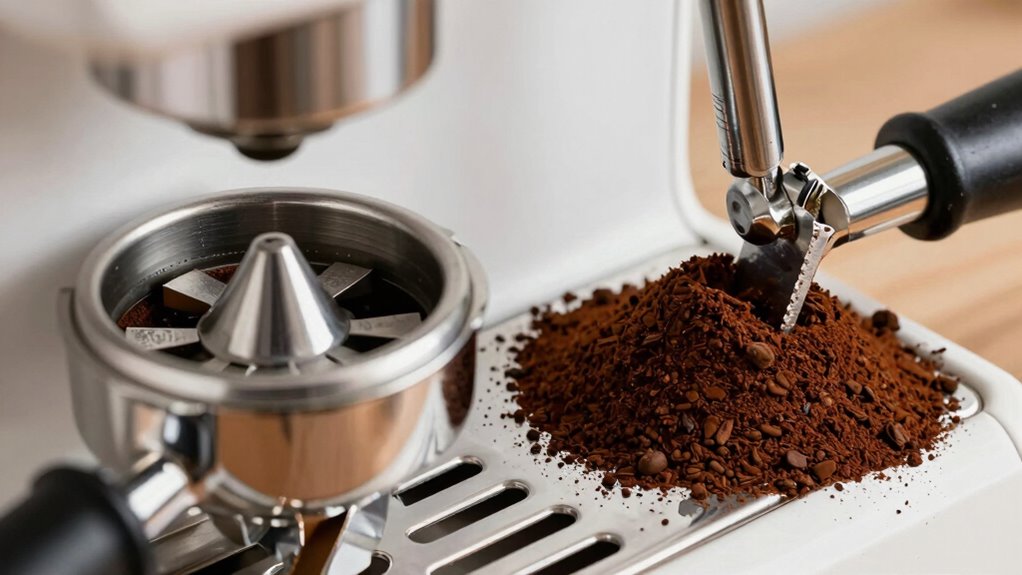 consistent adjustable burr grinding