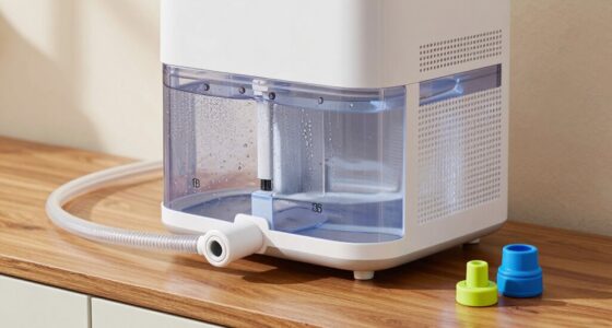 daily dehumidifier drain methods