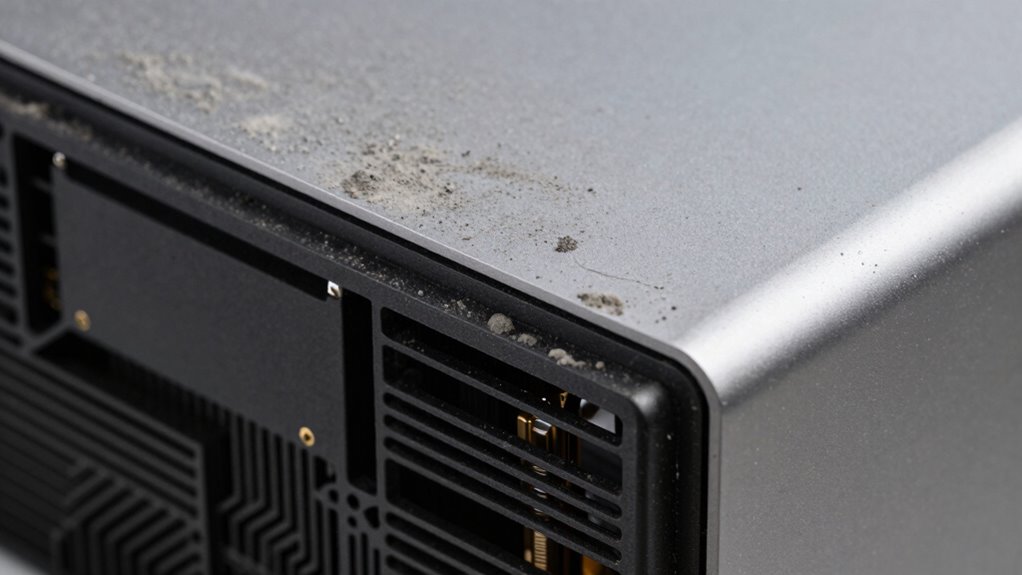 dust causes costly device damage