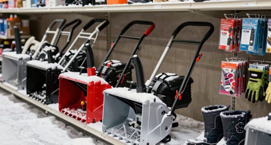 early winter snow equipment