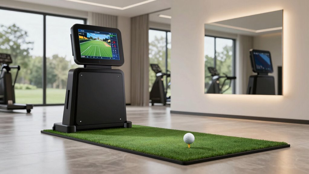 enhanced golf practice features