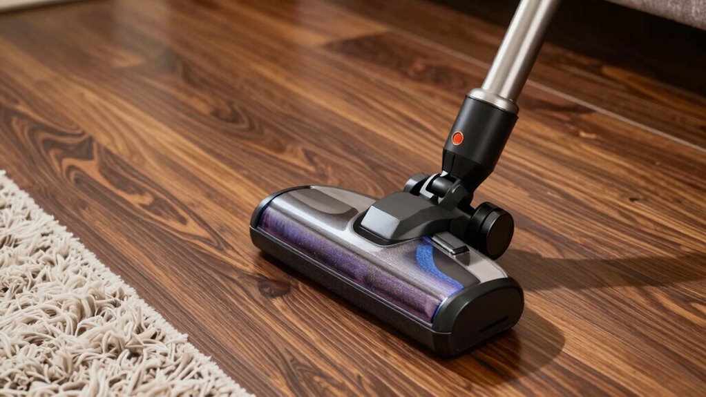 floor specific vacuum feature matching