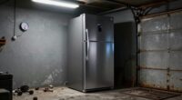 garage temperature affects fridge