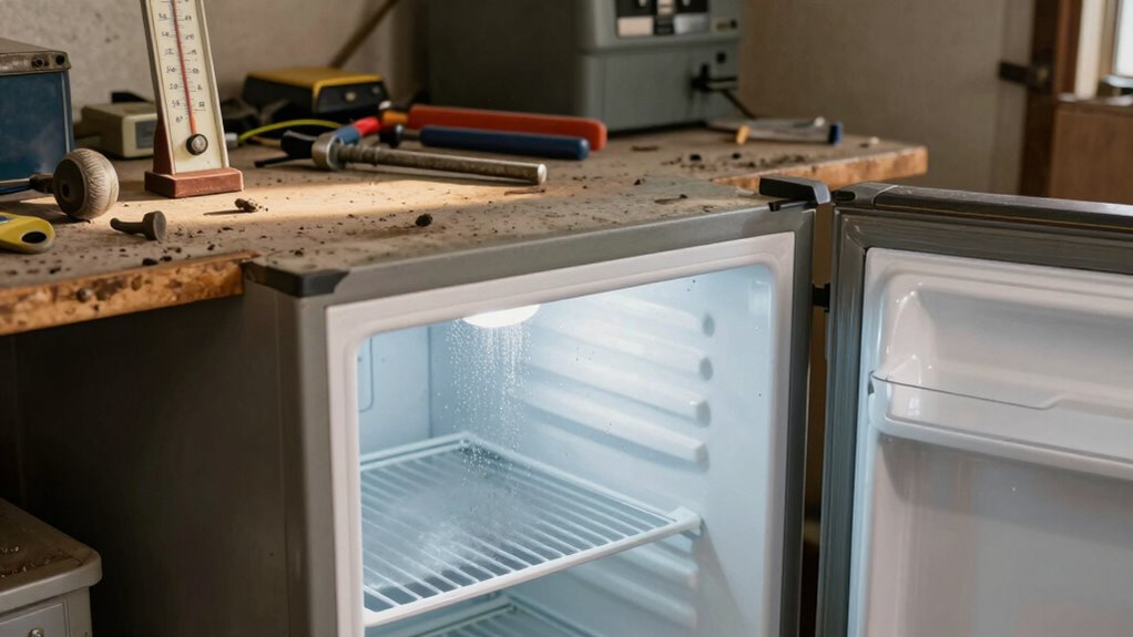 garage temperature impacts fridge