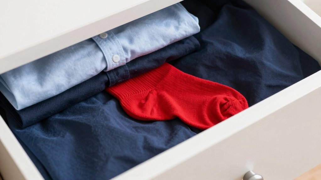 hidden drawer storage issue