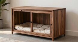 large dog crate furniture