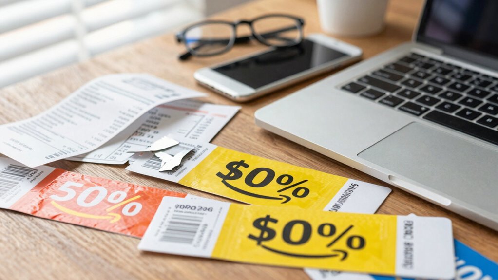 large purchases with coupons