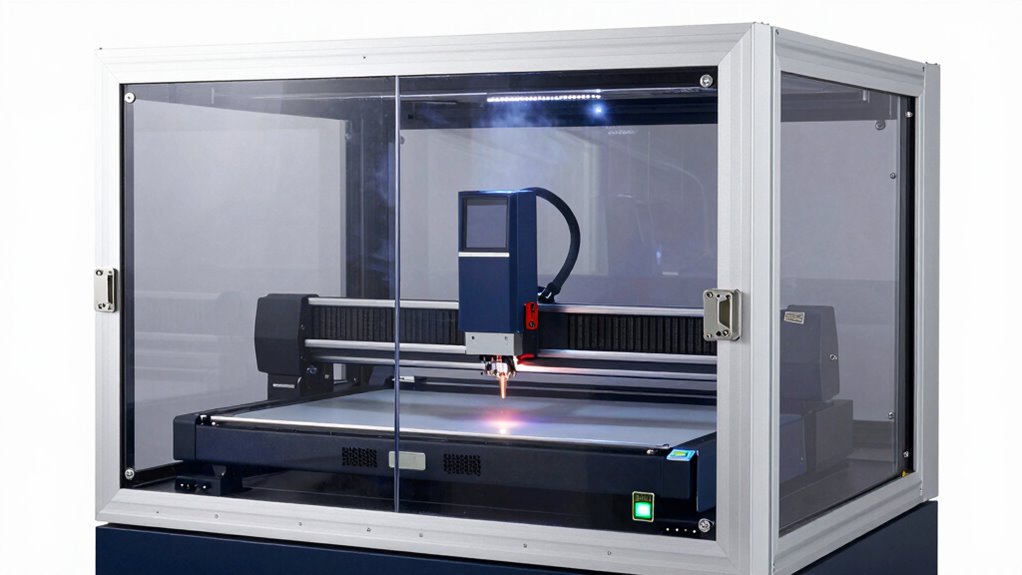 laser safety enclosure benefits