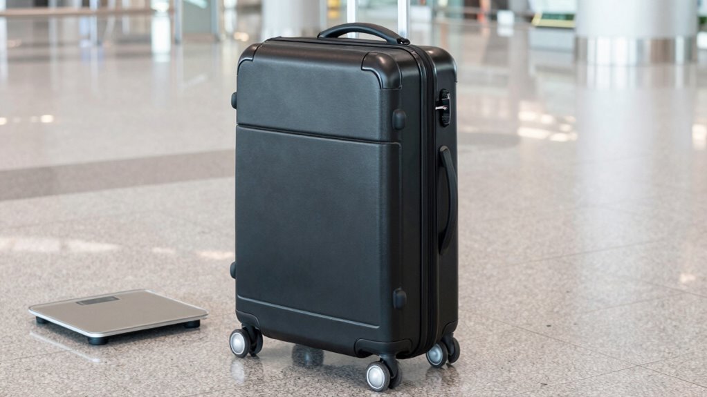 light balanced ergonomic luggage