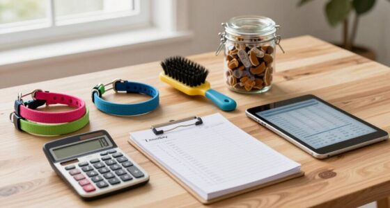 manage pet gear expenses