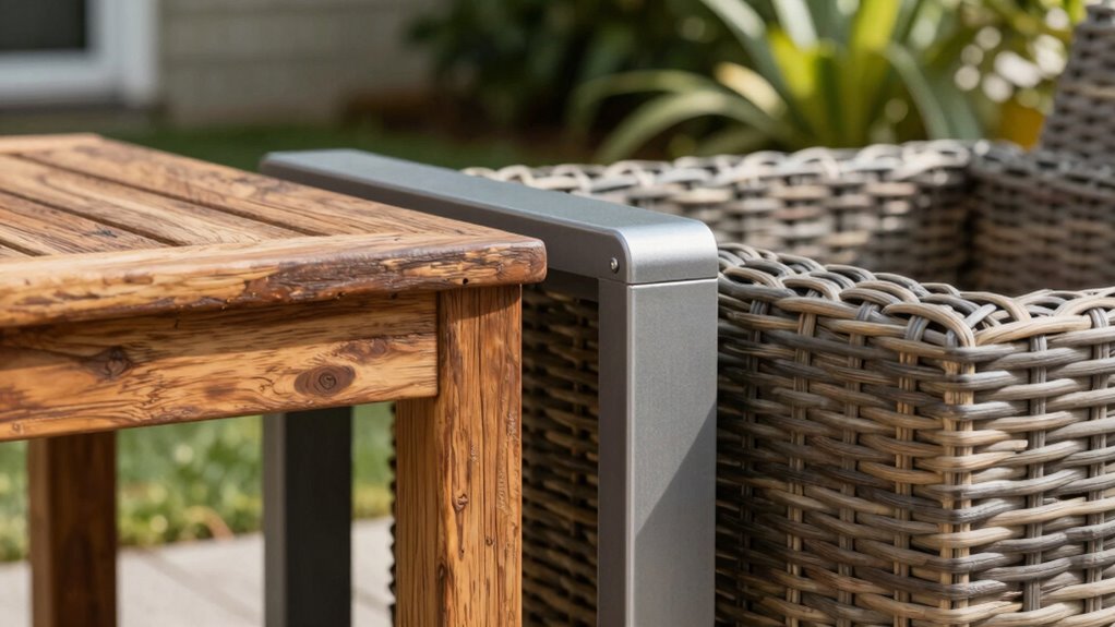 material choices for outdoor furniture