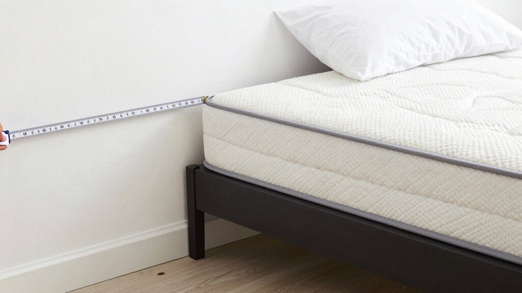 measure mattress and bedding
