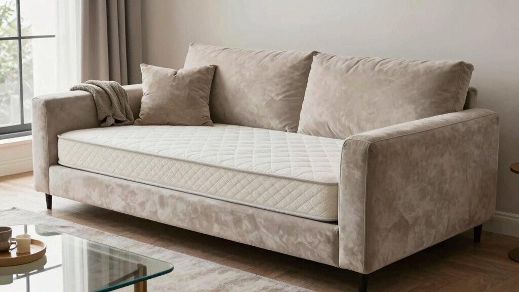 memory foam or coil options